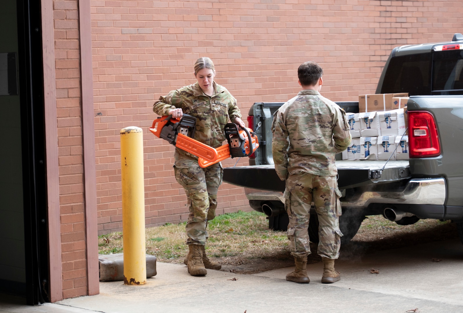 Virginia National Guard staged, ready for winter weather response