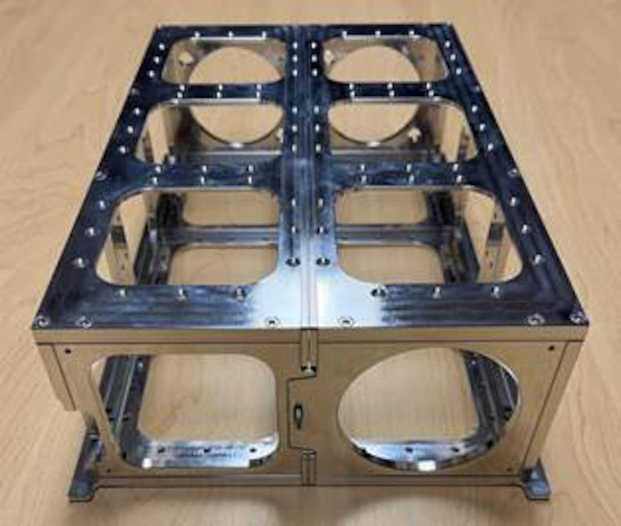 Articulating Spacecraft Chassis Accommodates Enhanced Payloads