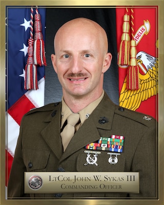 Portrait of Lieutenant Colonel John W. Sykas III