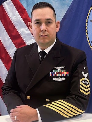 Senior Chief Aviation Electronics Technician Porfirio Ayon