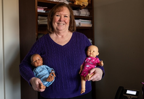 Laura Pasko, Maxwell Medical Group registered nurse, poses for a photo at Maxwell Air Force Base, Alabama, Jan. 12, 2026.