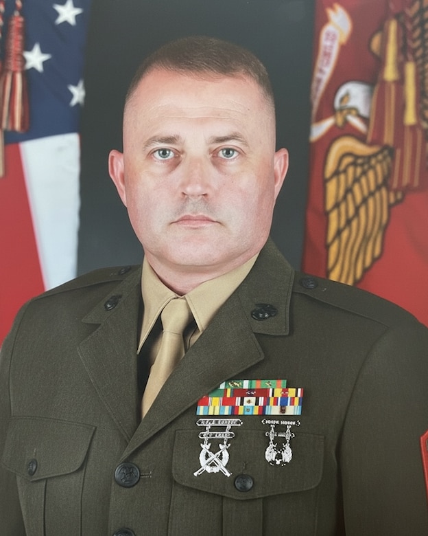 Sergeant Major Theodore R. Painter, Command Senior Enlisted Leader, Marine Aviation Training Support Group 42