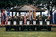 U.S. Army Pacific Soldiers and University of Hawai’i at Manoa (UHM) ROTC Cadets present seven former UHM ROTC Cadets with the Posthumous Commissioning, earned during their service during World War II, at Ke’ehi Lagoon Memorial State Park, Honolulu, Hi., Jan. 26, 2026.