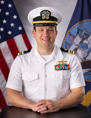 Lt. Cmdr. Timothy D. Perkowski, Commanding Officer, Naval Comput-er and Telecommunications Station (NCTS) Guam