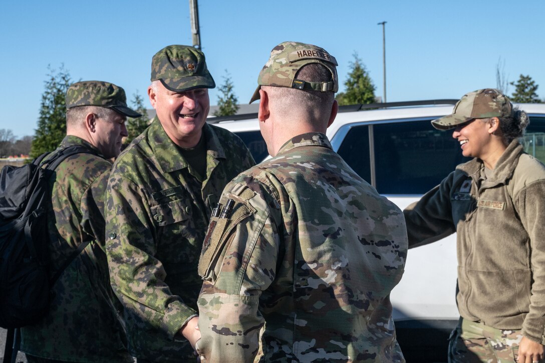 Finnish strategy chief visits the Virginia Air National Guard