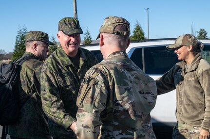 Finnish strategy chief visits the Virginia Air National Guard