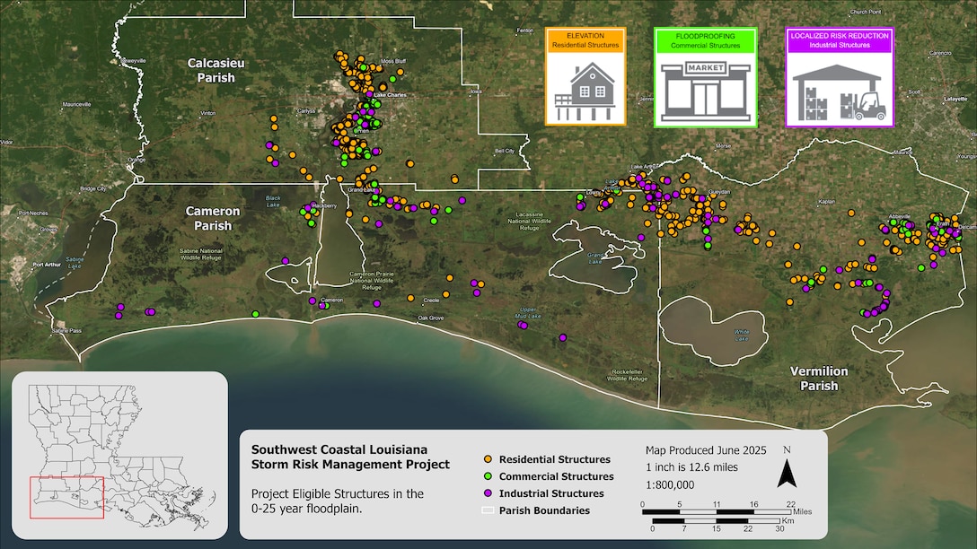 Southwest Coastal Map