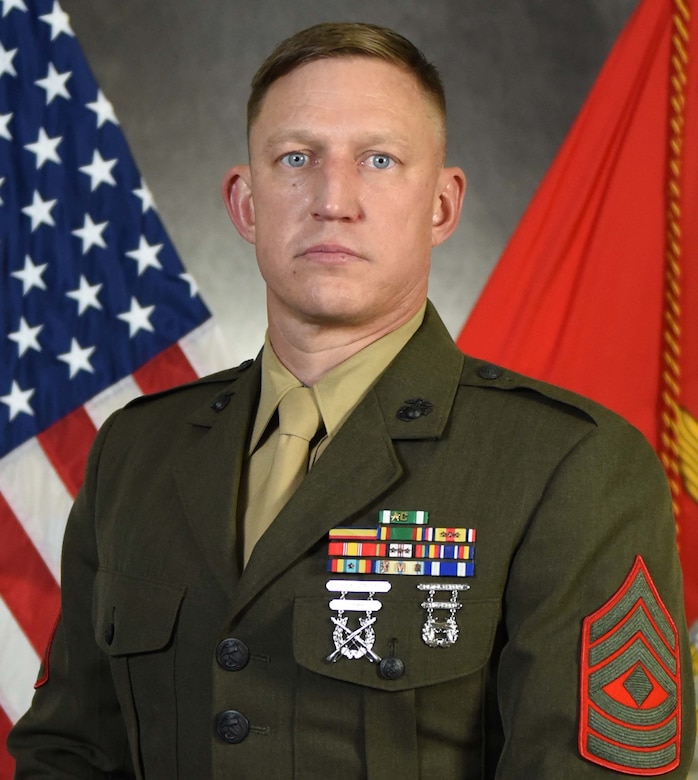 First Sergeant David Bush, Unit Senior Enlisted Leader,
Charlie Co. 1st Bn, 23d Marine Regiment