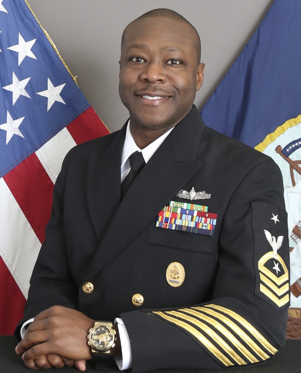 Command Senior Chief Recardo Wright