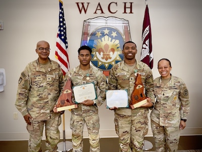 WACH announces its 2025 Soldier of the Year and Noncommissioned Officer of the Year: SPC Larry Johnson and SGT Richard White.