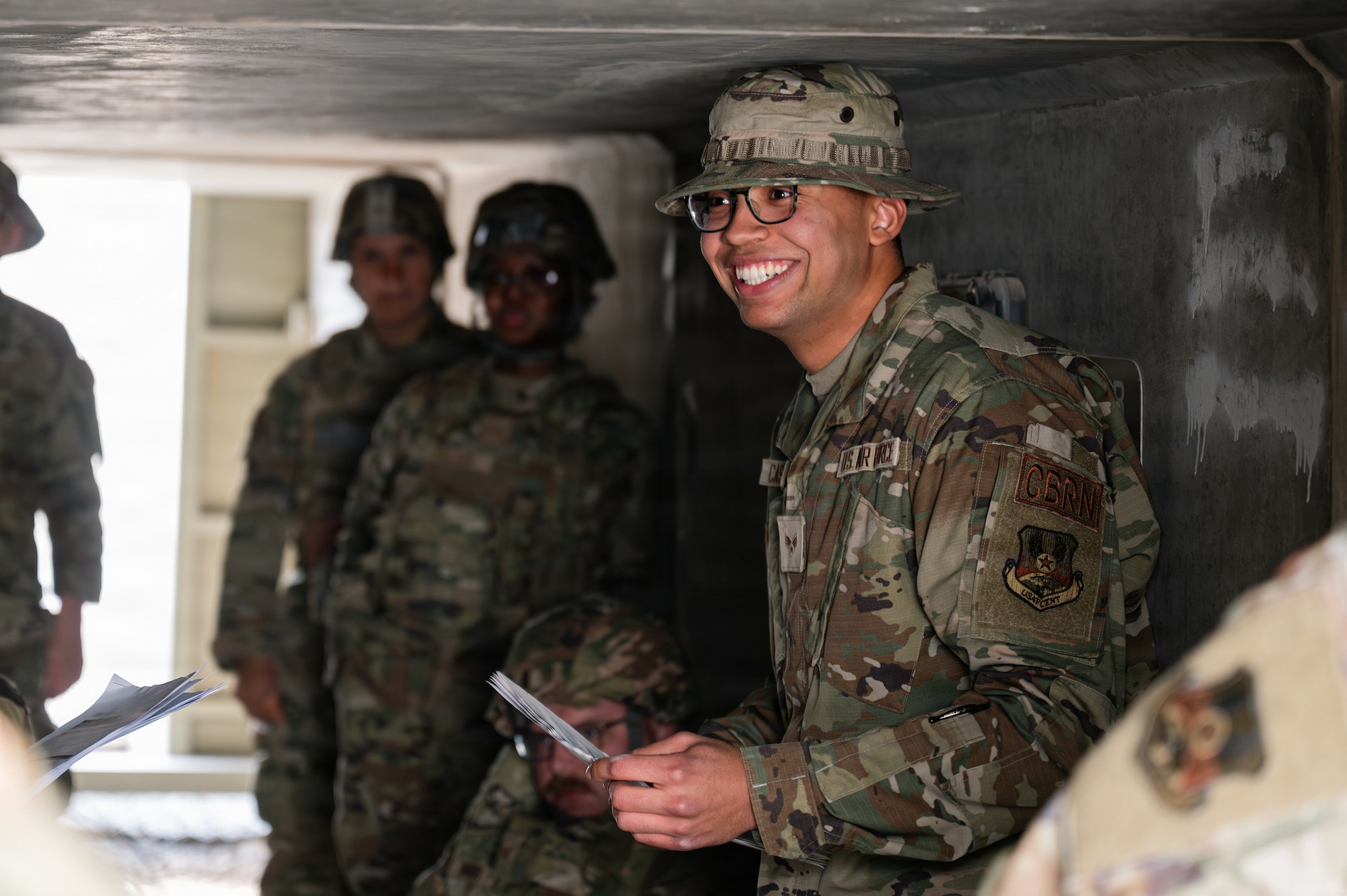 people train for emergencies