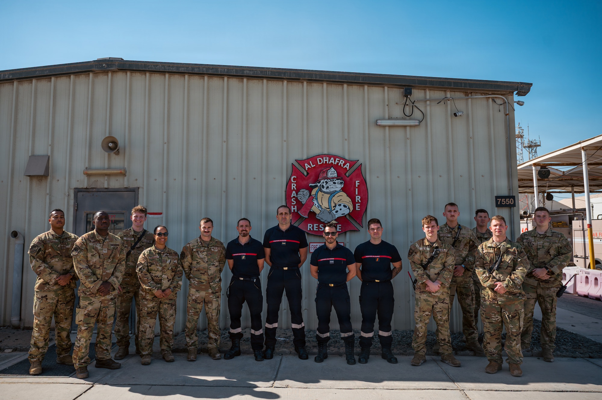 firefighters tour facilities