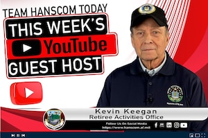 Graphic to highlight Team Hanscom Today episode