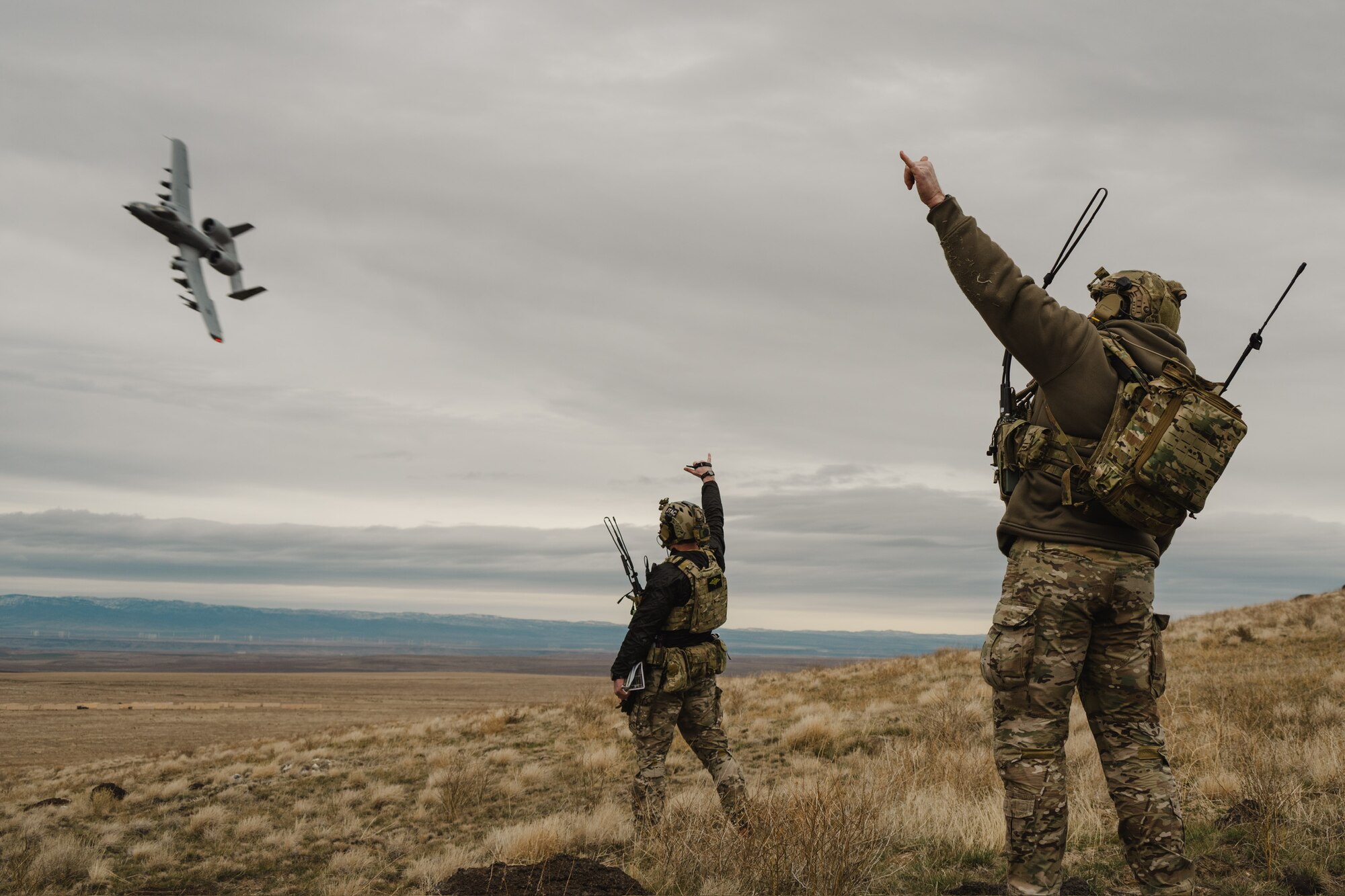 Kansas, Idaho Air National Guard TACPs Conduct Joint Close Air Support Training