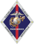 U.S. Marine Corps Graphic of updated Prior Service Recruiting 4 Logo.