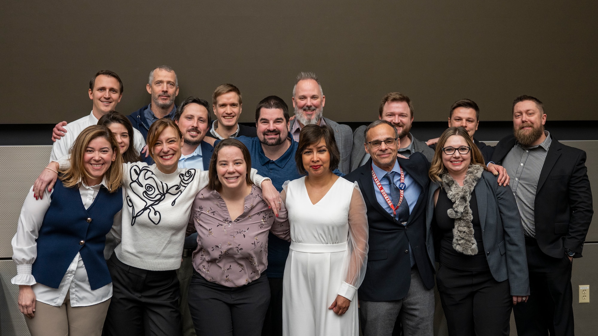The graduates of the 2025 Civilian Career Development Program gather for a group photo