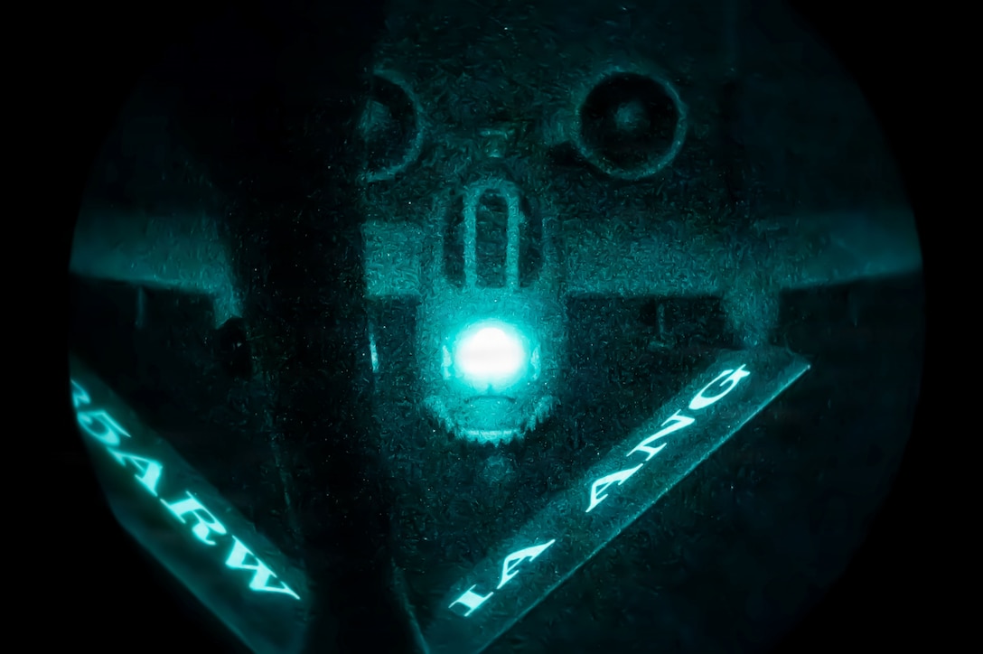 A U.S. Air Force A-10C Thunderbolt II aircraft prepares to refuel from a KC-135 Stratotanker aircraft over the U.S. Central Command area of responsibility, Oct. 30, 2025. The A-10 deployed within the USCENTCOM AOR to provide close air support for ground forces conducting operations to promote the long-term security and stability of the region, and U.S. regional partners. (U.S. Air Force photo by Senior Airman Jared Brewer)