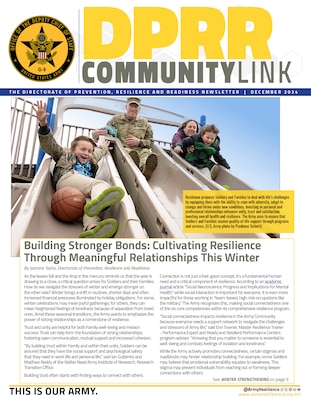 DPRR Community Link Newsletter - December 2024