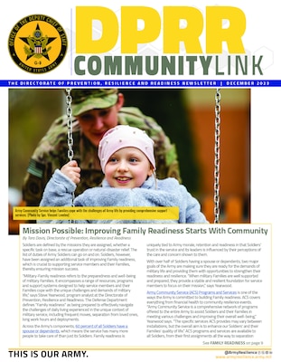 DPRR Community Link Newsletter - December 2023