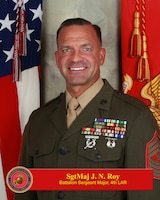 Sergeant Major Joe N. Roy, Command Senior Enlisted Leader,
4th Light Armored Reconnaissance Battalion