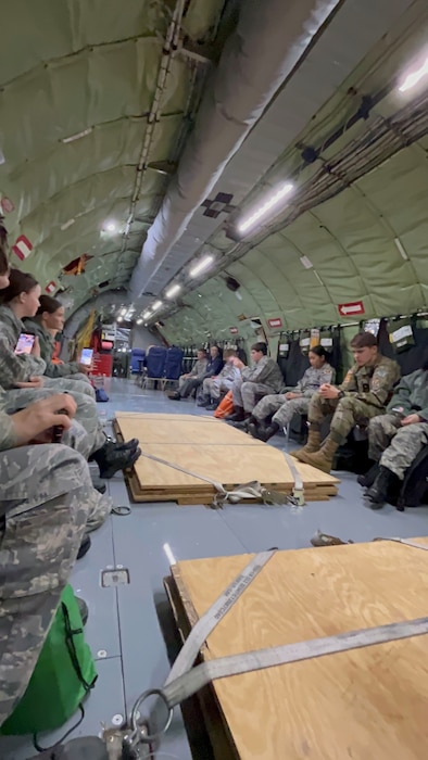 Inside of a KC-135 Stratotanker