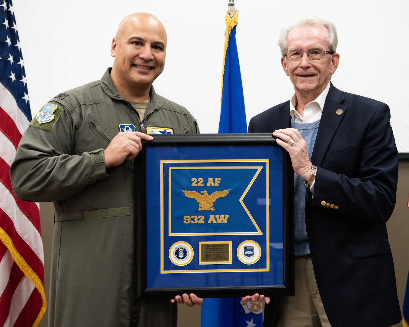 During their two-year tenure, honorary commanders served as a liaison between service members and the public to increase communication and collaboration between the military and the local community, giving Citizen Airmen and surrounding townships a greater appreciation of one another.