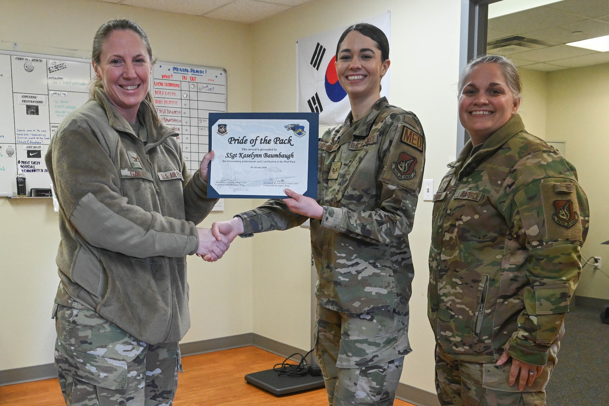 Pride of the Pack: Staff Sgt. Kaselynn Baumbaugh