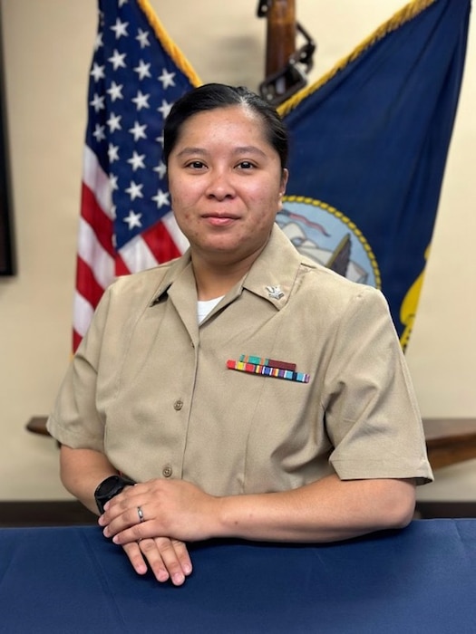 EL PASO, Tx. (Jan. 13, 2026) Hospital Corpsman 2nd Class Cindy Le, assigned to Navy Reserve Center (NRC) El Paso, poses for a photo, January 13, 2026. NRC El Paso operates under Navy Reserve Region Readiness and Mobilization Command (REDCOM) Fort Worth. REDCOM Fort Worth ensures the best possible state of mobilization readiness for its 7,200 personnel and equipment across 18 Navy Reserve Centers in seven states, delivering those personnel to the Navy, Marine Corps, and Joint Forces when needed. (U.S. Navy Photo by Personnel Specialist 2nd Class Adriana Gomez Alea)