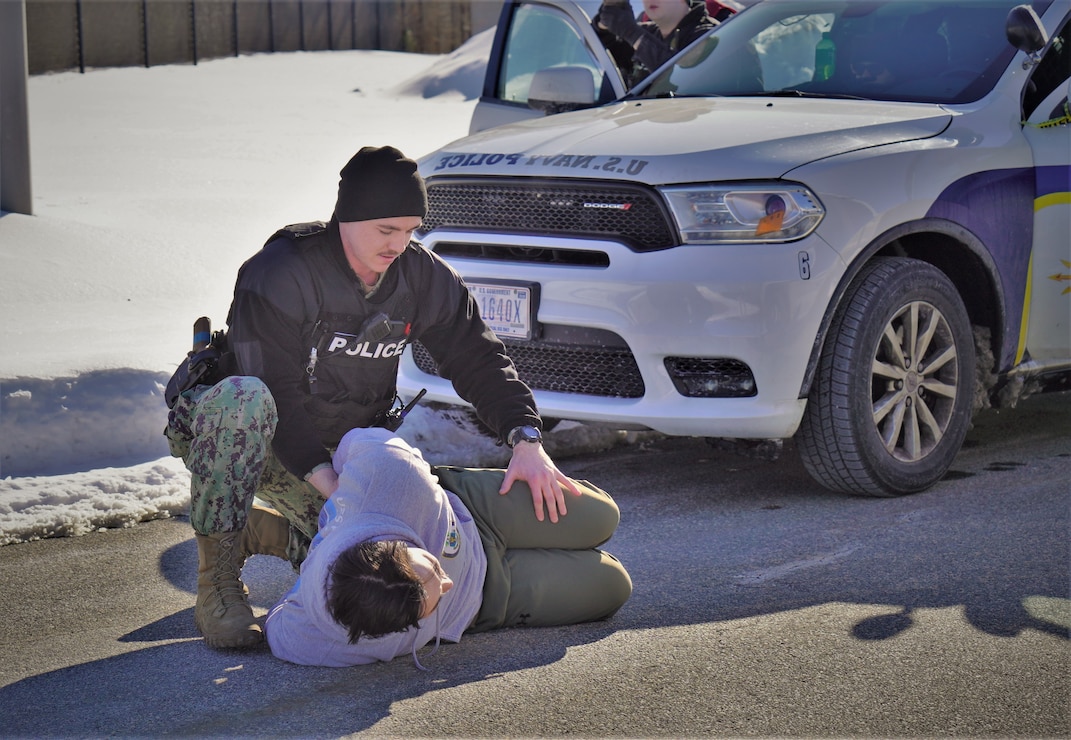 Navy Security team members conducted several force protection drills during Exercise Citadel Shield conducted at the installation Jan. 29, 2026. The event also included participation from mutual aid partners in an effort to improve interoperability.