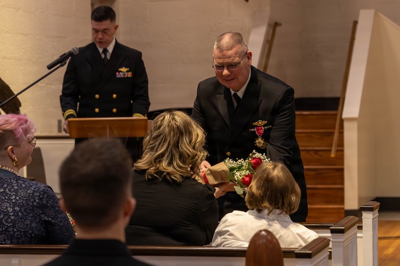 Navy Chaplain Capt. William Riley Retires After Decades of Service to Marines and Sailors