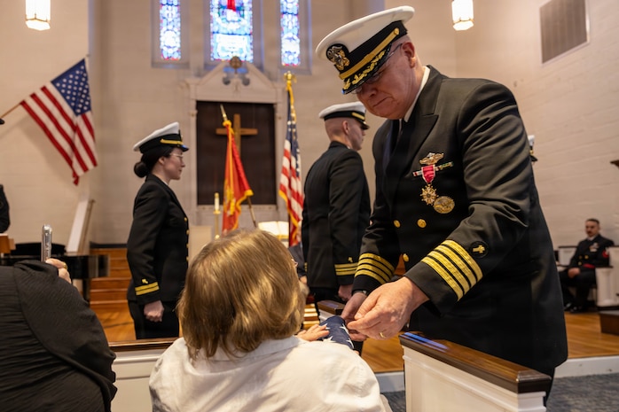 Navy Chaplain Capt. William Riley Retires After Decades of Service to Marines and Sailors