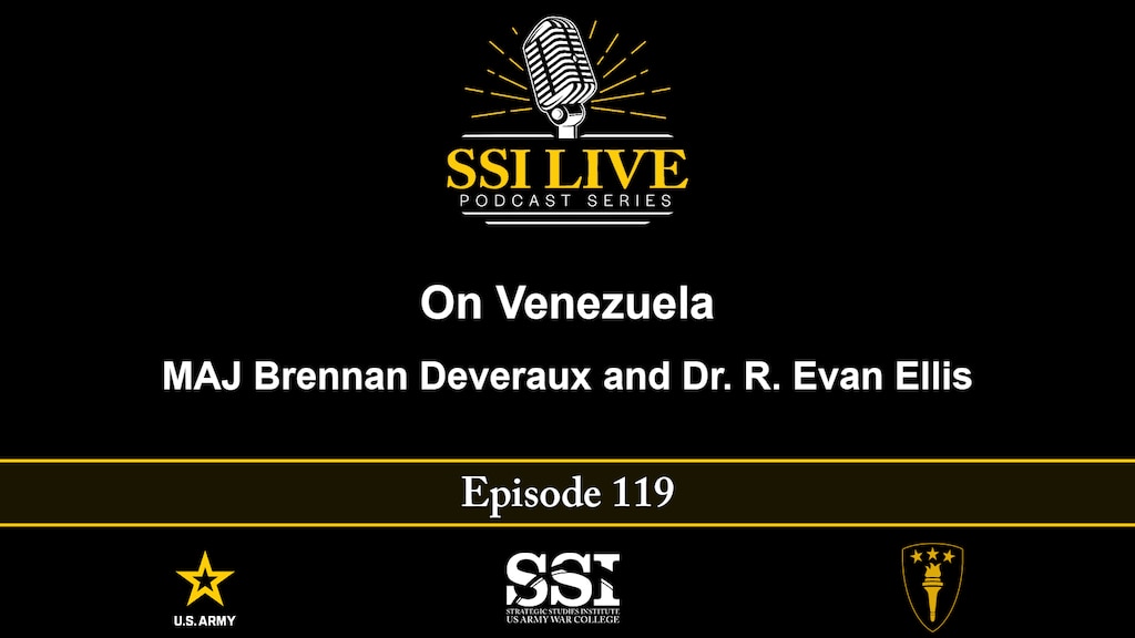 Slide for SSI Live Podcast – Ep 119 – On Venezuela