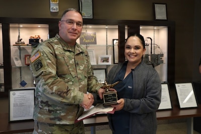 Light the Way Nurse Award photograph