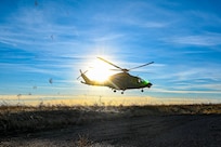 MH-139 Grey Wolf taking off