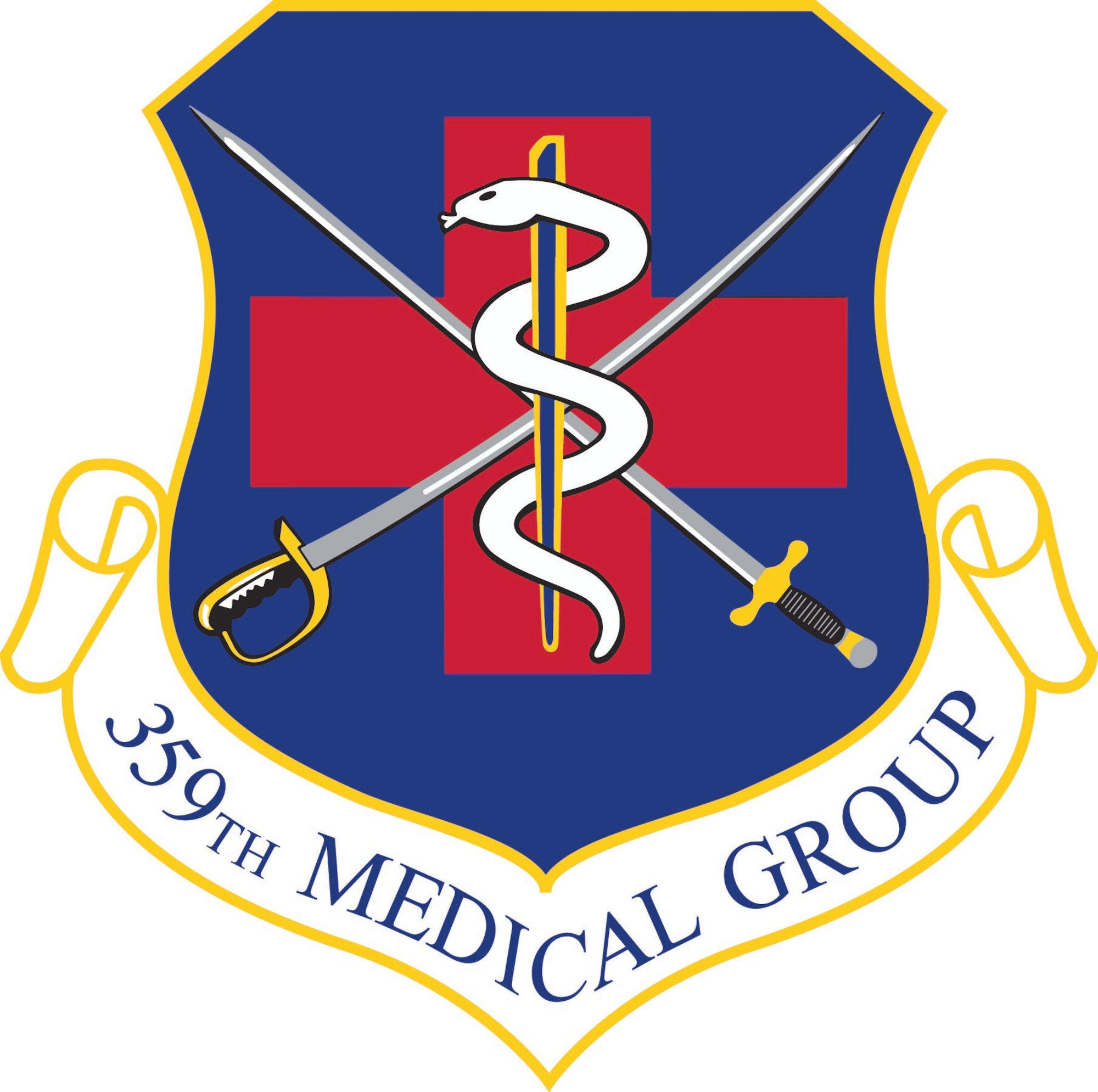 The 359th Medical Group insignia.