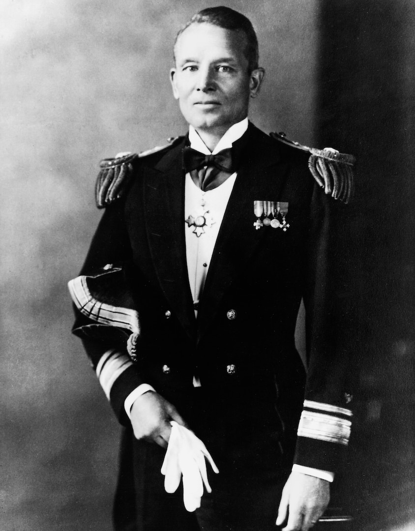 Rear Admiral, U. S. Navy Chief, Bureau of Construction & Repair, 1933-1937. (U.S. Navy photo, National Archives)