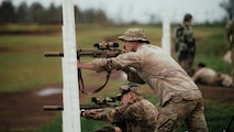 Soldiers assigned to the 25th Infantry Division conduct positional shooting drills with the M7 rifle during training at Schofield Barracks, Hawaii, Jan. 21, 2026.