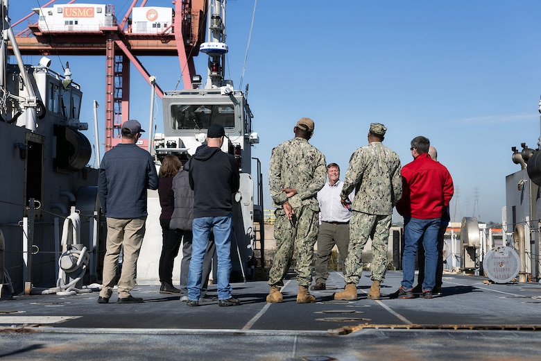 Blount Island Supports Autonomous INLS Testing to Advance Expeditionary Logistics