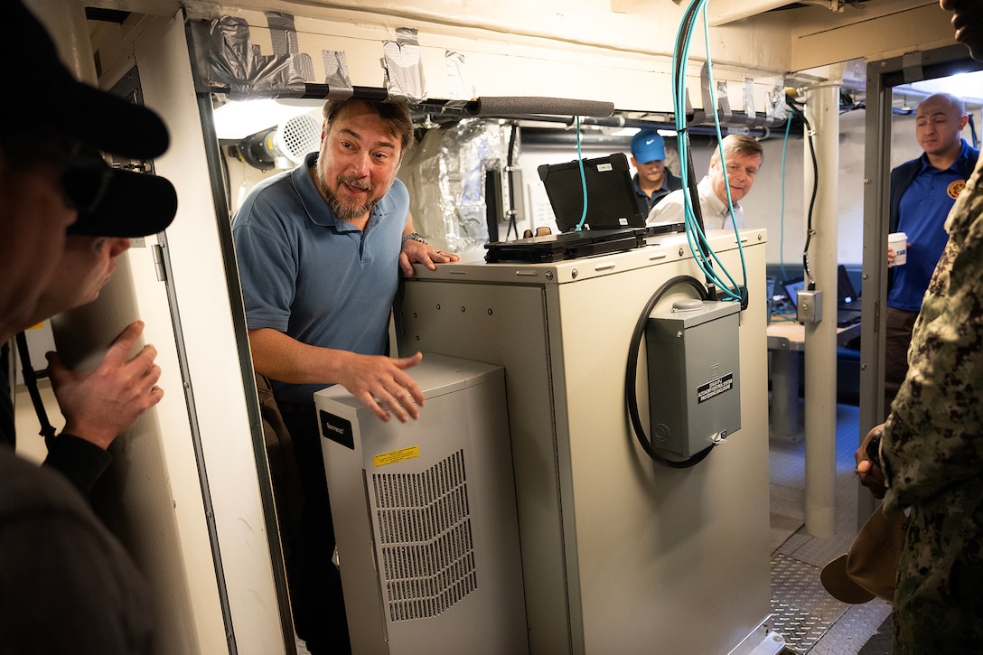 Blount Island Supports Autonomous INLS Testing to Advance Expeditionary Logistics