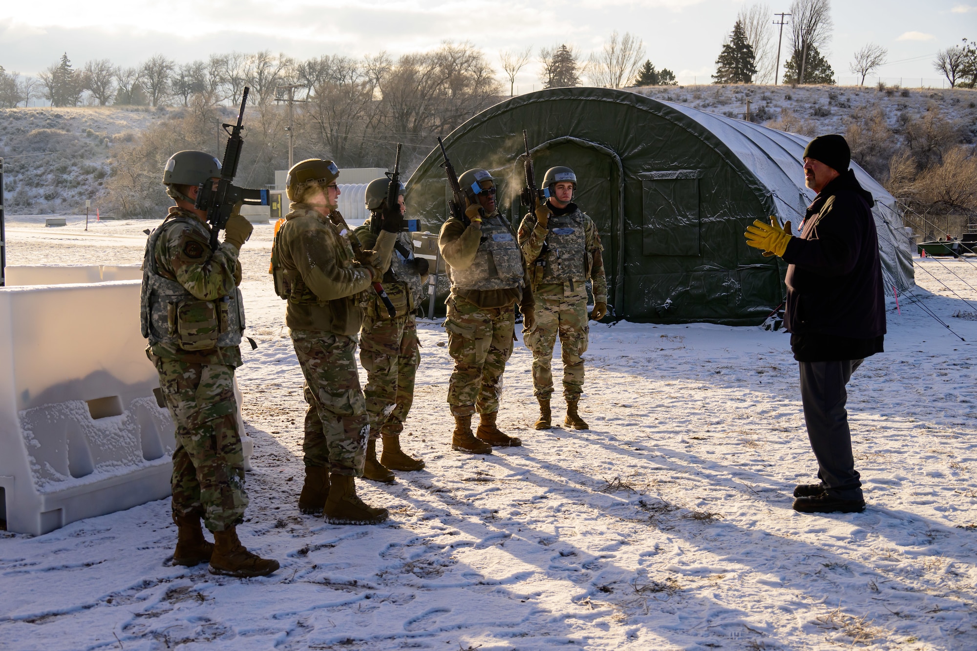 Hill AFB’s Ready Airman Training is a hands-on program designed to mirror the high-stress conditions of a deployed environment. The program’s flexibility allows the cadre to adjust the curriculum to ensure Airmen have the confidence and proficiency to deploy anytime, anywhere.