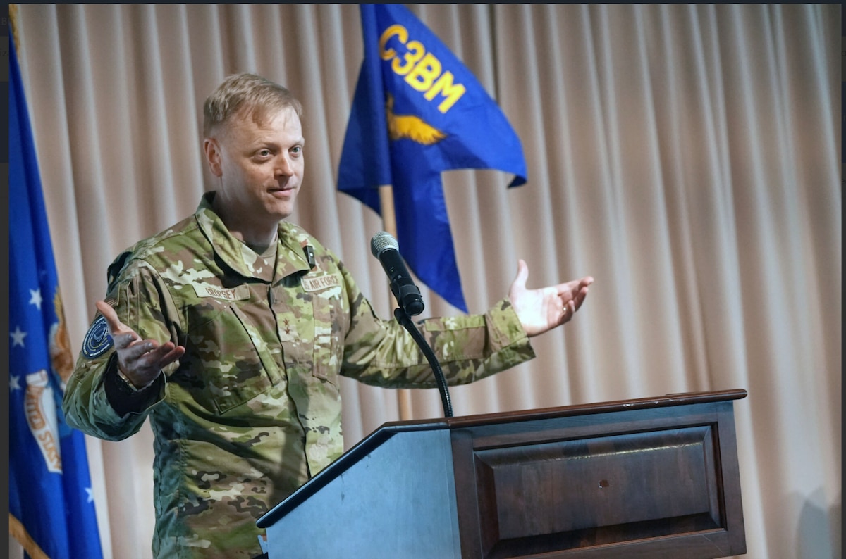 Maj. Gen. Luke Cropsey, the Department of the Air Force’s Portfolio Acquisition Executive for Command, Control, Communications and Battle Management, has been confirmed for his third star as the Military Deputy, Office of the Assistant Secretary of the Air Force (Acquisition, Technology, and Logistics) at the Pentagon. (Official Air Force photo by Richard Blumenstein)