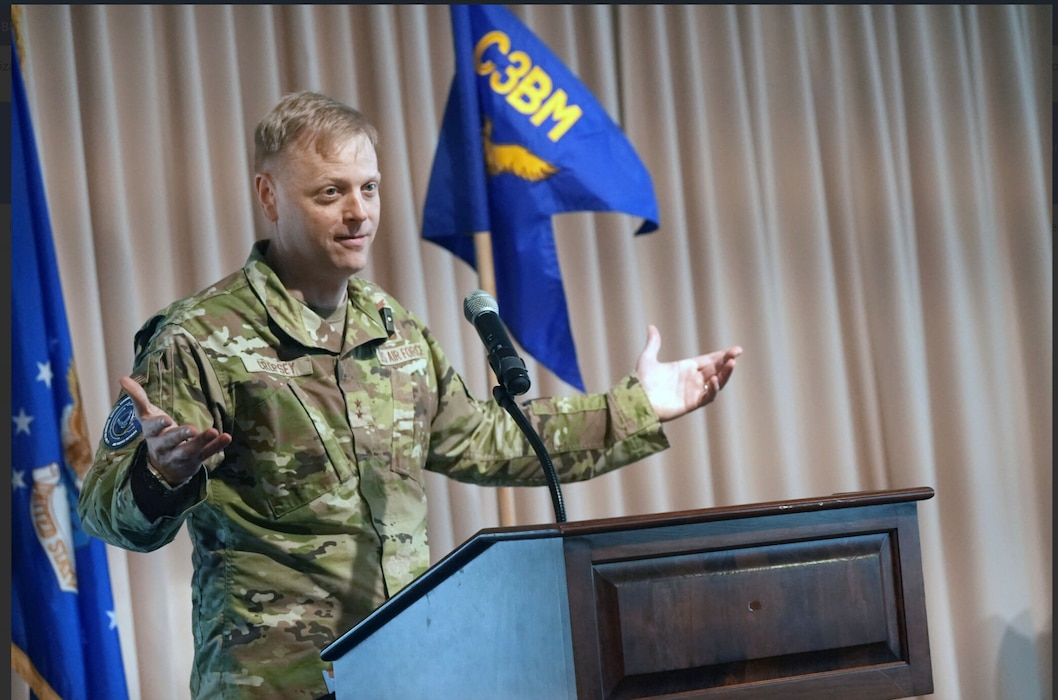 Maj. Gen. Luke Cropsey, the Department of the Air Force’s Portfolio Acquisition Executive for Command, Control, Communications and Battle Management, has been confirmed for his third star as the Military Deputy, Office of the Assistant Secretary of the Air Force (Acquisition, Technology, and Logistics) at the Pentagon. (Official Air Force photo by Richard Blumenstein)