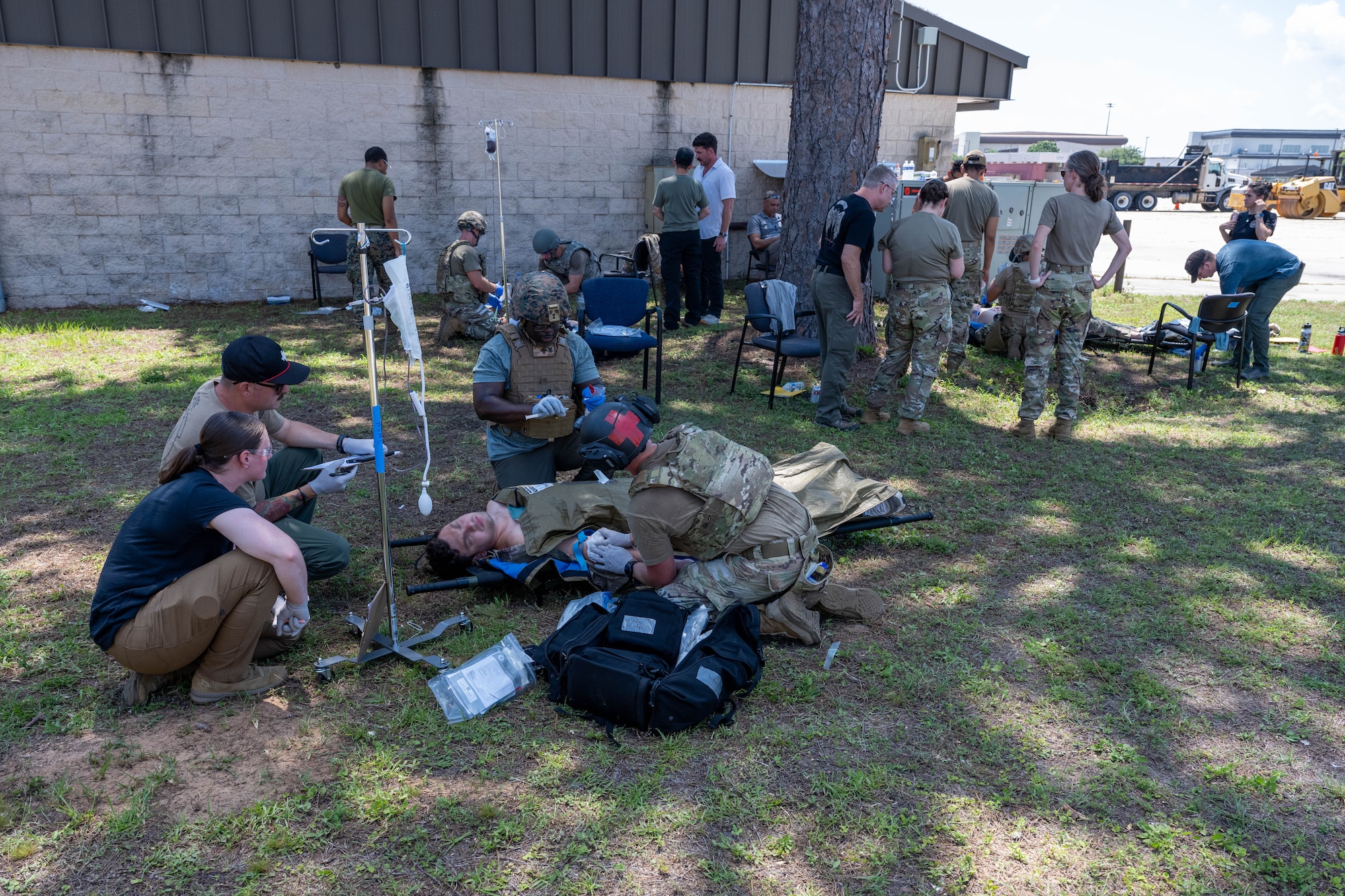 Air Commandos participate in the first stateside Joint Trauma System Valkyrie training