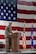 U.S. Air Force Col. Daniel Shimonsky, 91st Operations Group incoming commander, renders remarks during a change of command ceremony at Minot Air Force Base, North Dakota, June 24, 2026