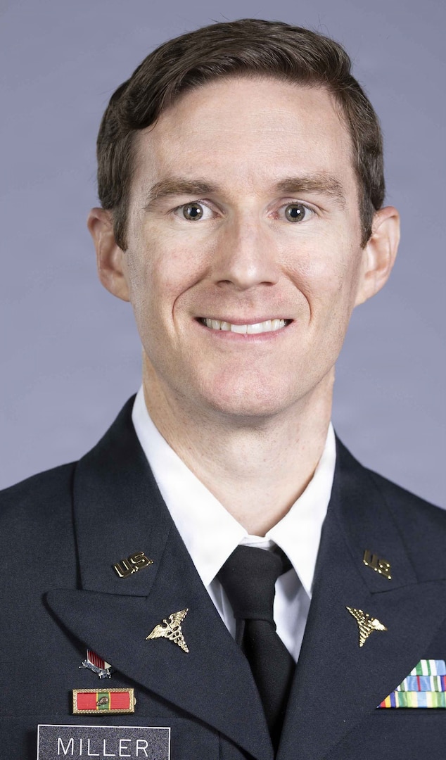 Portrait of U.S. Army Lt. Col. (Dr.) Charles Miller