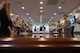 Secretary of the Air Force Troy Meink and leaders from the 5th Bomb Wing and 91st Missile Wing gather for a combined mission brief during a visit at Minot Air Force Base, North Dakota, June 29, 2026. During the visit, base leadership and Meink discussed initiatives that will enhance operational readiness and reinforce the Air Force's ability to deter potential adversaries. (U.S. Air Force photo by Senior Airman Wesley Davies)