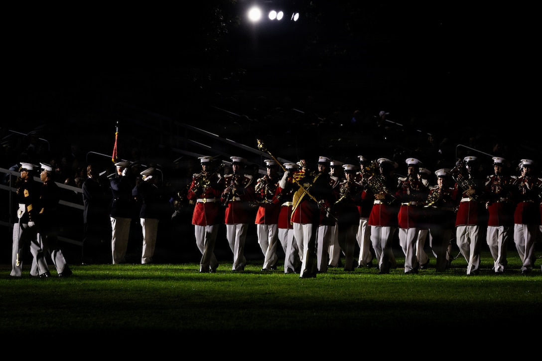 USMCR Evening Parade