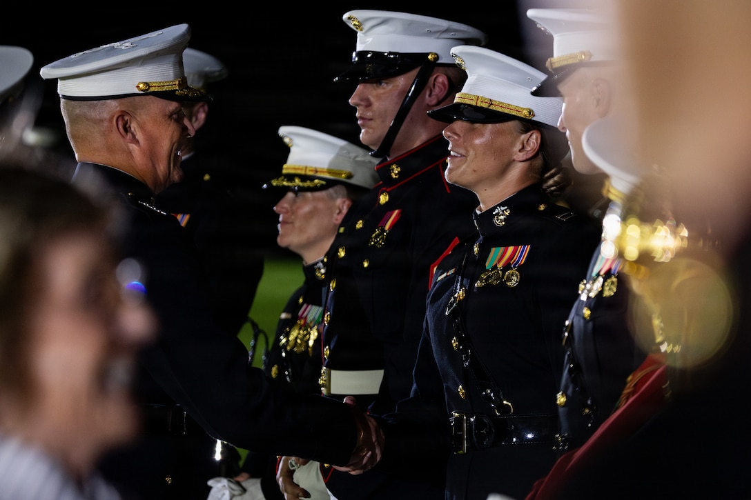 USMCR Evening Parade