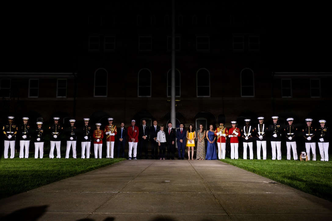 USMCR Evening Parade