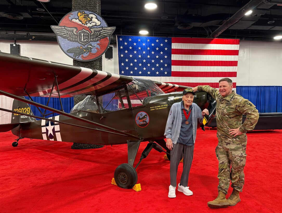 World War II legend reunites 95th Training Division with its history